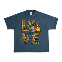 Midnight Navy love camping gnome Urban Heavy Tee - BarkalooDesign