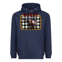 Navy Merry Bright Heavyweight Hoodie - Bettercallsaul