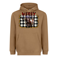 Toasted Coconut Merry Bright Heavyweight Hoodie - Bettercallsaul