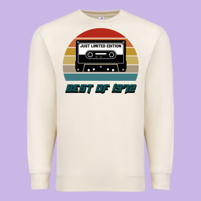 Birthday 1972 Premium Sweatshirt Designed By Bettercallsaul