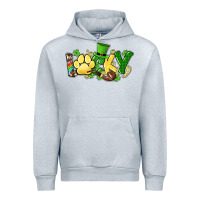 Heather Grey lucky pet  St. Patrick's Urban Hoodie - HowdyJamesFarm