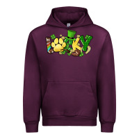 Mauve Wine lucky pet  St. Patrick's Urban Hoodie - HowdyJamesFarm