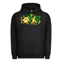 Pigment Black lucky pet  St. Patrick's Urban Hoodie - HowdyJamesFarm