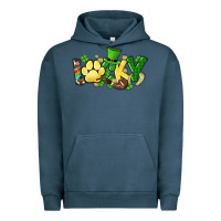 Pigment Midnight Navy lucky pet  St. Patrick's Urban Hoodie - HowdyJamesFarm