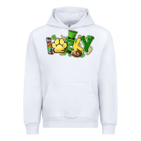 White lucky pet  St. Patrick's Urban Hoodie - HowdyJamesFarm