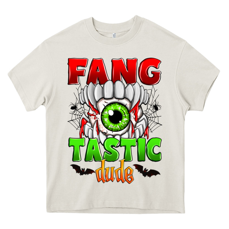 Fang Tastic Dude Heavy Core Tee by Zillion Design Studio | Teevron