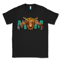 Black highland cow mom Classic Tee - Jasminsmagicworld