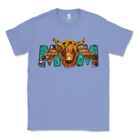 Colony Blue highland cow mom Classic Tee - Jasminsmagicworld