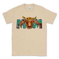 Mushroom highland cow mom Classic Tee - Jasminsmagicworld