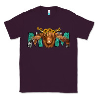 Plum highland cow mom Classic Tee - Jasminsmagicworld