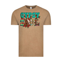 Vintage Coffee western gypsy soul horse roses serape aztec leopard Vintage Tee - Artiststas
