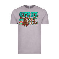 Vintage Zinc western gypsy soul horse roses serape aztec leopard Vintage Tee - Artiststas