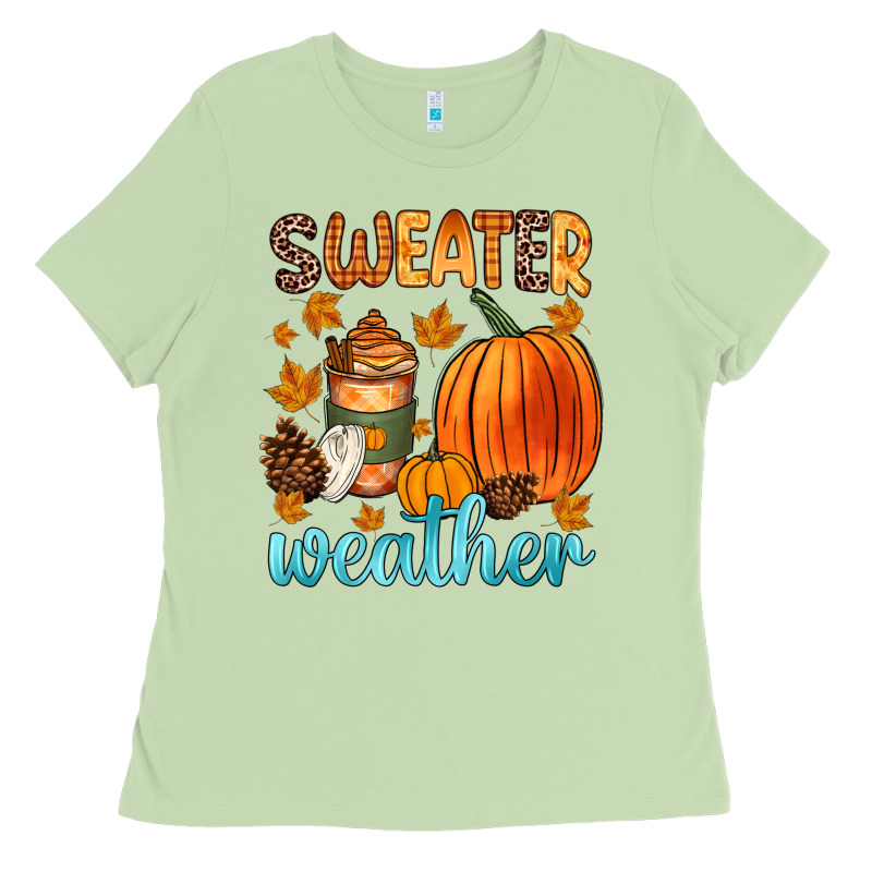 Bonfires Flannels S'mores Campfires And Pumpkins Ladies Tee by Zillion Design Studio | Teevron