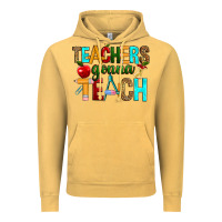 Vintage Mustard teachers gonna teach Vintage Hoodie - RanaPortraitStore