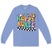 Colony Blue one happy nurse Long Sleeve Tee - MaliasSmallBusiness