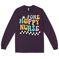 Plum one happy nurse Long Sleeve Tee - MaliasSmallBusiness