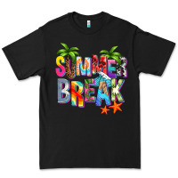Black summer break Premium Tee - Zillion Design Studio