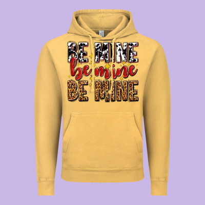 Be Mine Be Mine Be Mine Vintage Hoodie Designed By Adodesignshop