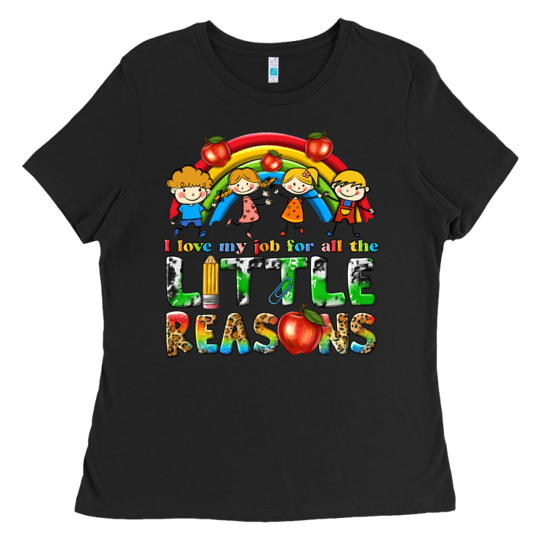 I Love My Job For All The Little Reasons Ladies Tee by texasbilliewilder | Teevron