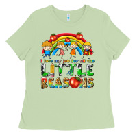 Matcha i love my job for all the little reasons Ladies Tee - texasbilliewilder