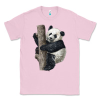 Bubblegum Pink Giant Panda Classic Tee - LillyAllenDesigns