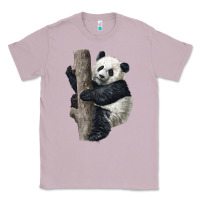 Lilac Giant Panda Classic Tee - LillyAllenDesigns
