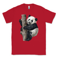 Red Giant Panda Classic Tee - LillyAllenDesigns