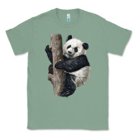 Sage Giant Panda Classic Tee - LillyAllenDesigns
