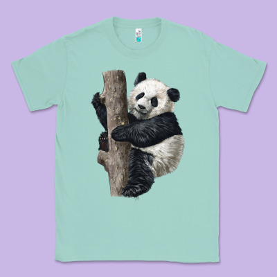 Giant Panda Classic Tee Designed By Lillyallendesigns