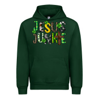 Forest Green Jesus junkie St. Patrick's Urban Hoodie - CowGirlArtShop