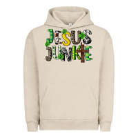 Pigment French Oak Jesus junkie St. Patrick's Urban Hoodie - CowGirlArtShop