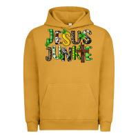 Pigment Peanut Butter Jesus junkie St. Patrick's Urban Hoodie - CowGirlArtShop