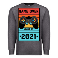 Charcoal Heather Game Over Class Of 2021 Premium Sweatshirt - Bettercallsaul