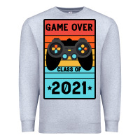 Heather Grey Game Over Class Of 2021 Premium Sweatshirt - Bettercallsaul