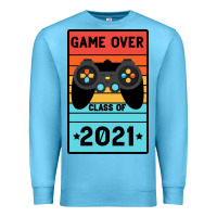 Ocean Blue Game Over Class Of 2021 Premium Sweatshirt - Bettercallsaul