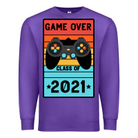 Purple Game Over Class Of 2021 Premium Sweatshirt - Bettercallsaul