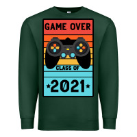 Sports Green Game Over Class Of 2021 Premium Sweatshirt - Bettercallsaul