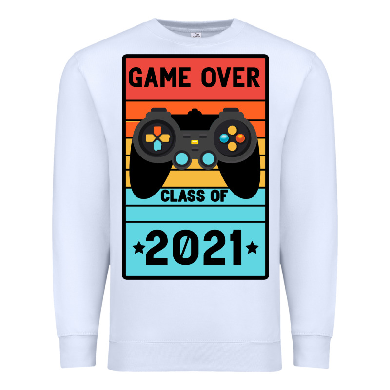 Game Over Class Of 2021 Premium Sweatshirt by Bettercallsaul | Teevron