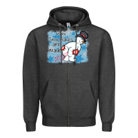 Charcoal Heather how snowflakes are made winter christmas Zipper Hoodie - MaliasSmallBusiness