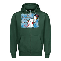 Sports Green how snowflakes are made winter christmas Zipper Hoodie - MaliasSmallBusiness