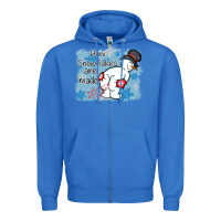 True Royal how snowflakes are made winter christmas Zipper Hoodie - MaliasSmallBusiness