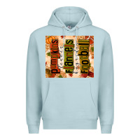 Pumpkins Leaves Flannels Hayrides Football Premium Hoodie | Teevron