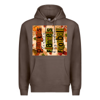 Coffee Pumpkins Leaves Flannels Hayrides Football Premium Hoodie - texasbilliewilder