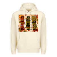 Sandshell Pumpkins Leaves Flannels Hayrides Football Premium Hoodie - texasbilliewilder