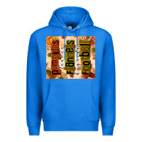 True Royal Pumpkins Leaves Flannels Hayrides Football Premium Hoodie - texasbilliewilder