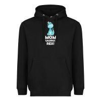 Black Mommy Saurus Rex Mom Mom Gift Dino Heavyweight Hoodie - Bettercallsaul