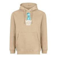 Mushroom Mommy Saurus Rex Mom Mom Gift Dino Heavyweight Hoodie - Bettercallsaul