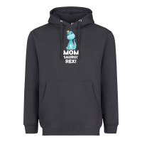 Mommy Saurus Rex Mom Mom Gift Dino Heavyweight Hoodie | Teevron