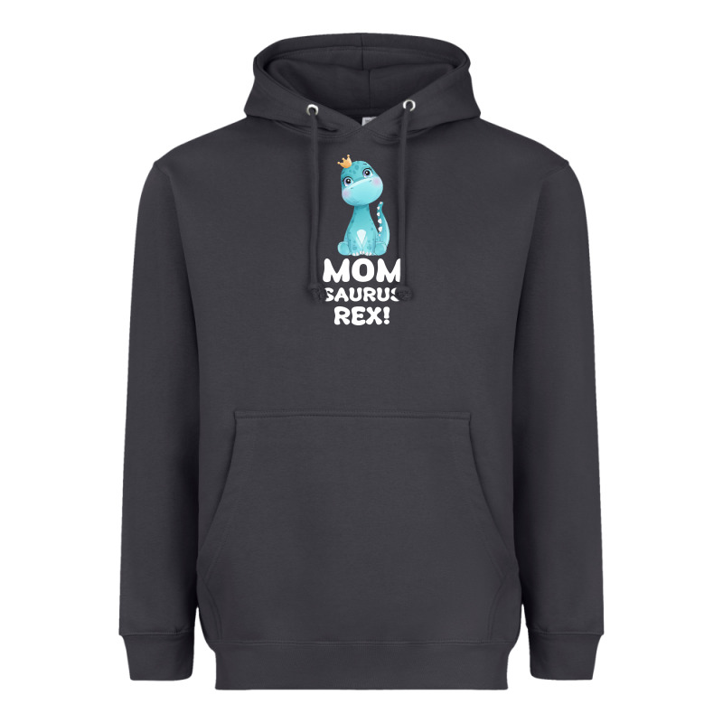 Mommy Saurus Rex Mom Mom Gift Dino Heavyweight Hoodie by Bettercallsaul | Teevron