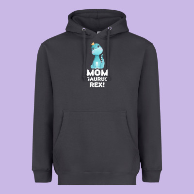 Mommy Saurus Rex Mom Mom Gift Dino Heavyweight Hoodie Designed By Bettercallsaul